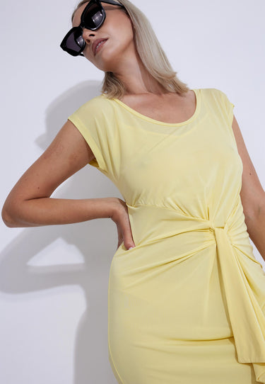 MACISTEM ABITO-KLEID - Gelb