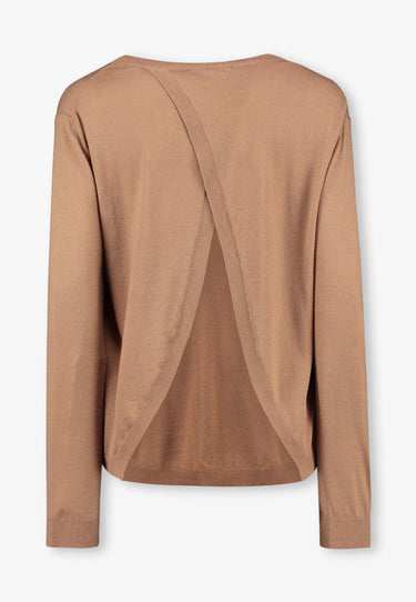 PULLOVER F0644 - Braun