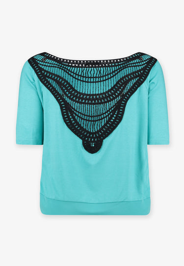 CANAPA T-SHIRT - Turquoise
