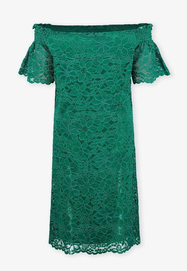 CARNIA KLEID - Dunkelgrün