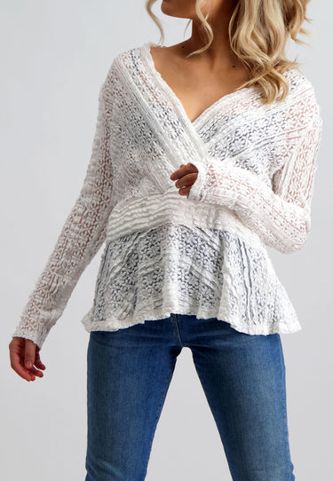 NEAVEAH BLUSE - Off White