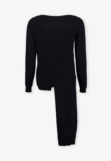 MAGLIA MISTO WS CON DETTAGLIA - Dunkelblau