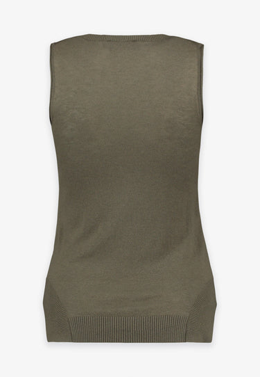 CASHMERE SWEATER - Dark green