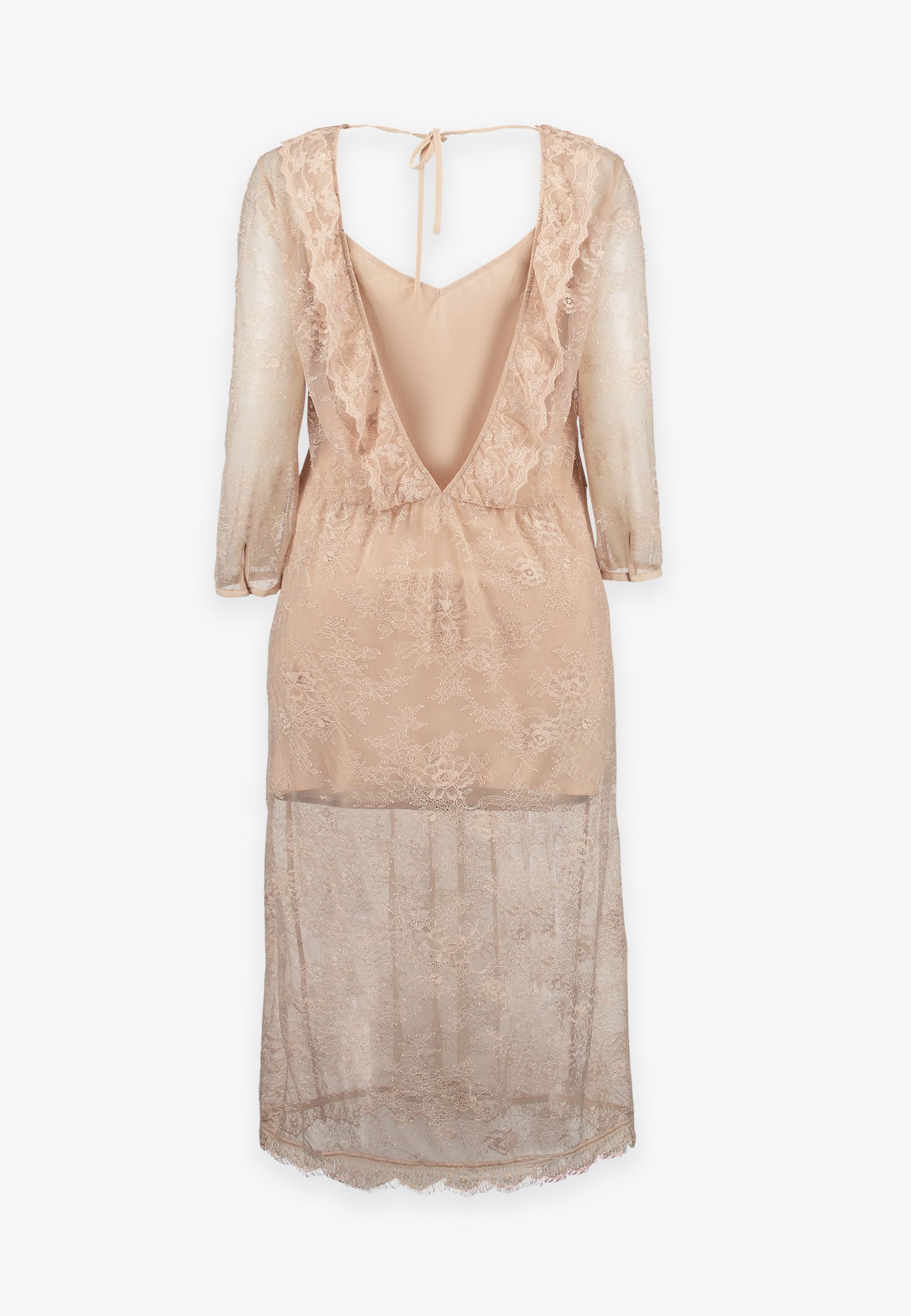 ALEXANDRINE DRESS - Creme