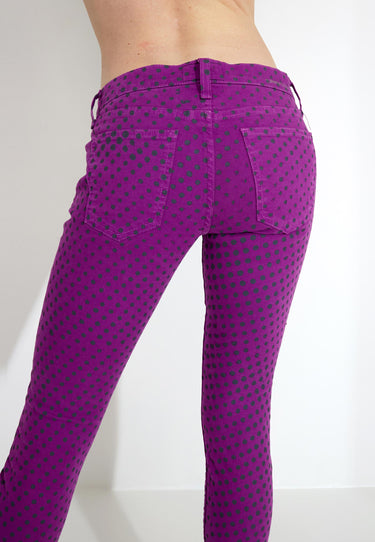 THE STILETTO - Purple polk