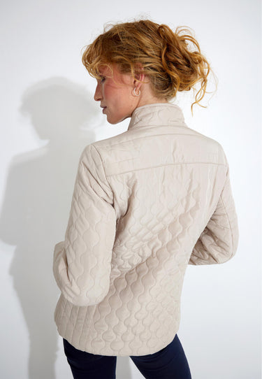 QUILT JACKET - Beige