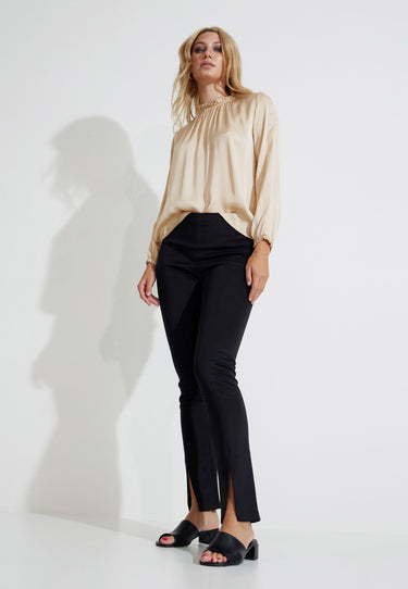 VALETTA BLOUSE BLOUSE - Gold beige