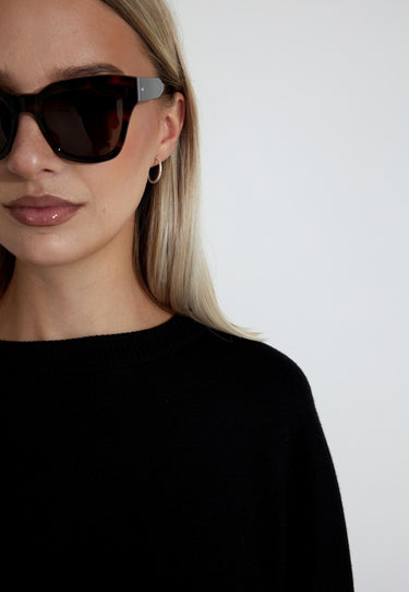 FQANI SWEATER - Black