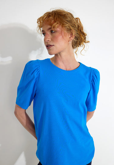 TEE PUFF T-SHIRT - French blue