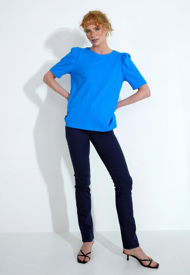 TEE PUFF T-SHIRT - French blue