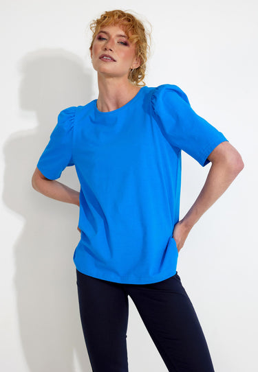 TEE PUFF T-SHIRT - French blue