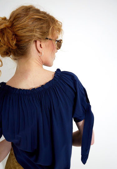LAIME-BL - Blouse - Navy Blazer