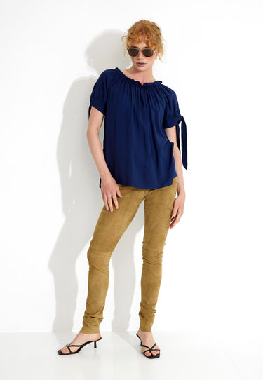 LAIME-BL - Blouse - Navy Blazer