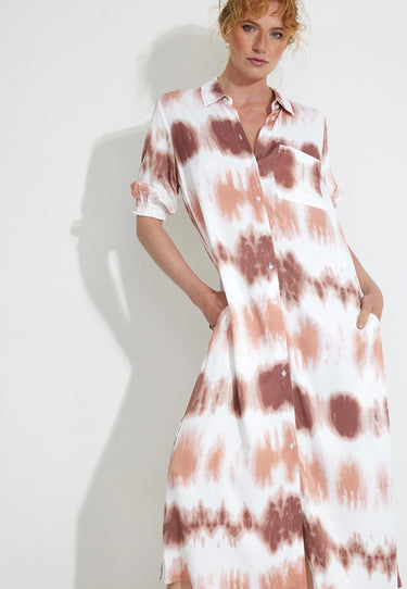 TIE DYE DRESS DRESS - Tie dye
