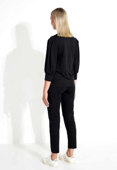 BLOUSE BALLOON FQBLOND - Black