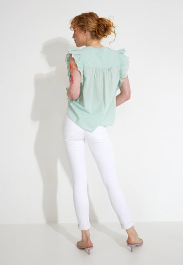 BLOUSE MINT - Vanilla